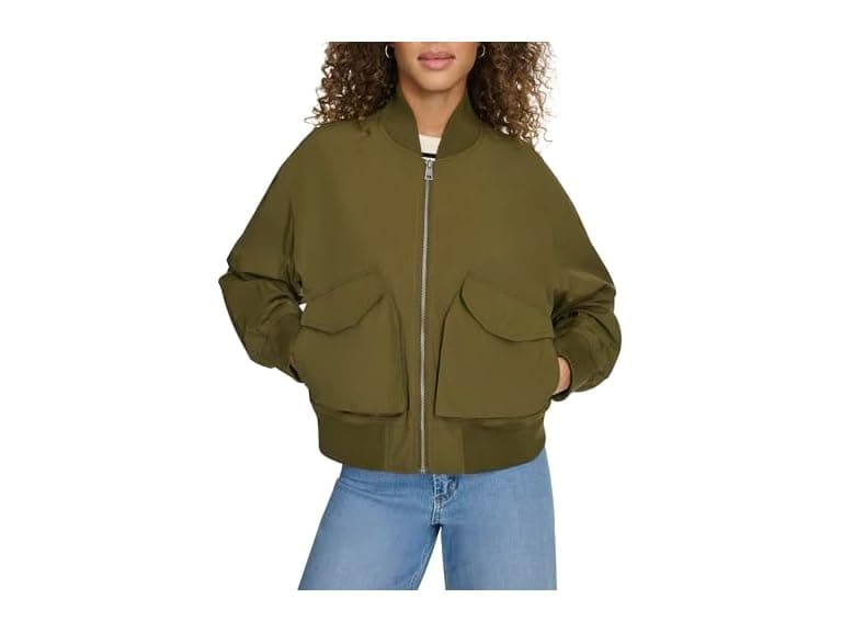 Levis Womens Lightweight Shorty Bomber (S) - Image 1
