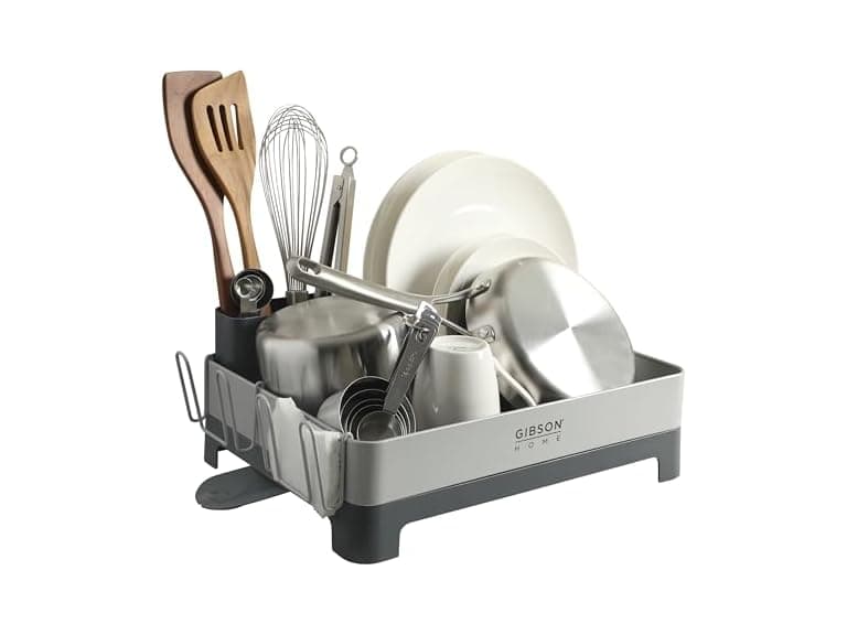 Gibson Home Nestcraft Full Size Rust Resistant Dish Rack - Image 1