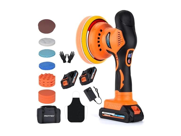 Protmex Cordless Car Buffer Polisher - Image 1