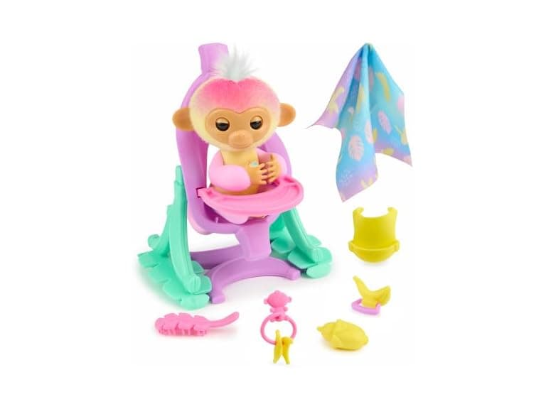 Fingerlings 2023 Interactive Baby Monkey Set - Image 1