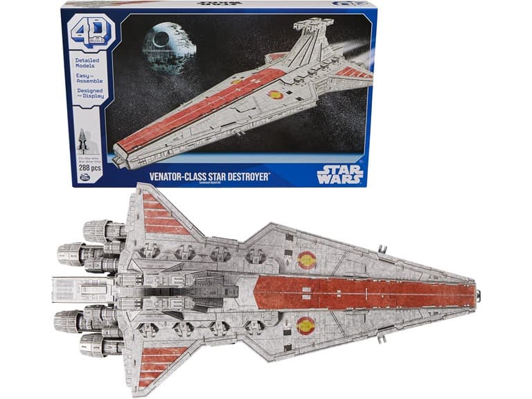 Spin Master Build Star Wars Dlx Venator - Image 1