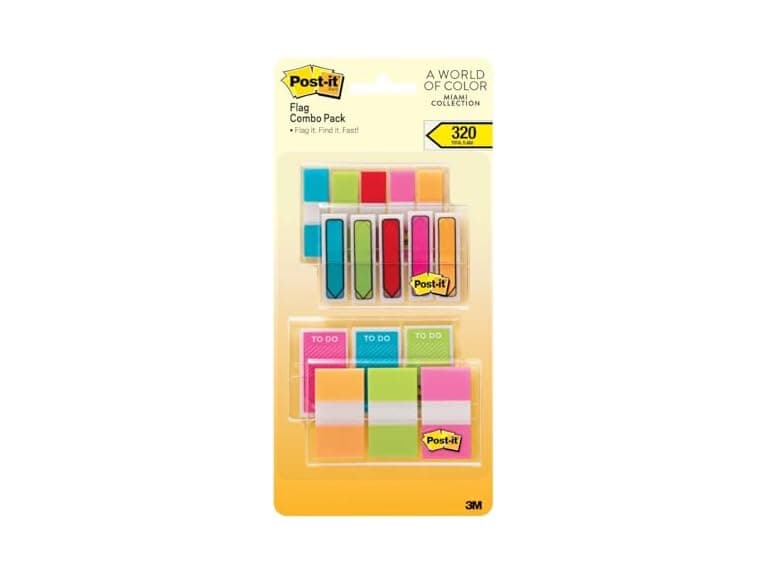 Post-it Flags Miami Collection 320ct - Image 1