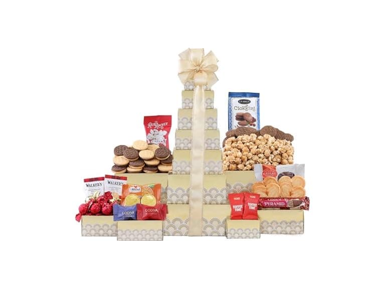 Wine Country Gift Baskets Tower of Sweet - Image 1