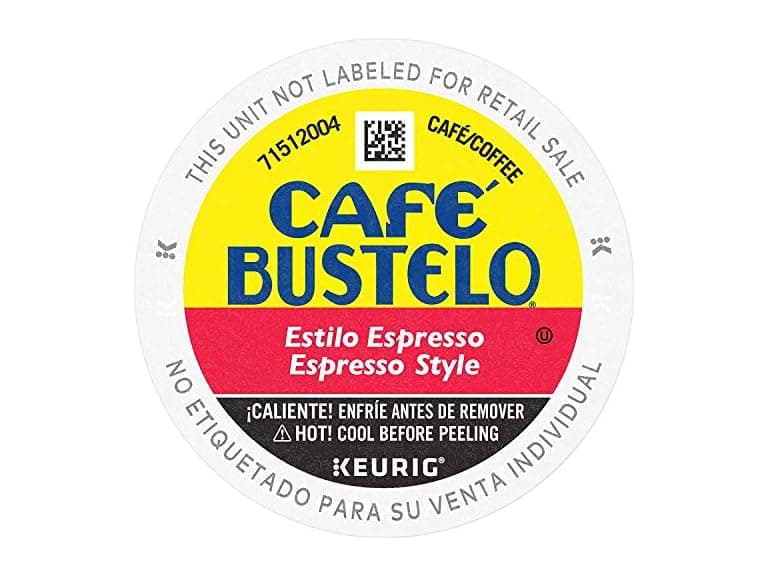Cafe Bustelo K-Cup Packs, Espresso Style, 12-Pods - Image 1