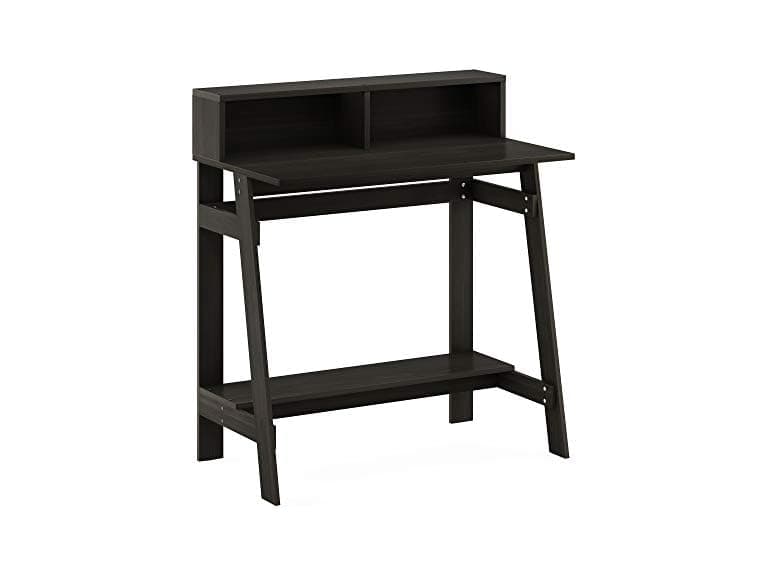 Furinno Simplistic a Frame Computer Desk, Espresso - Image 1