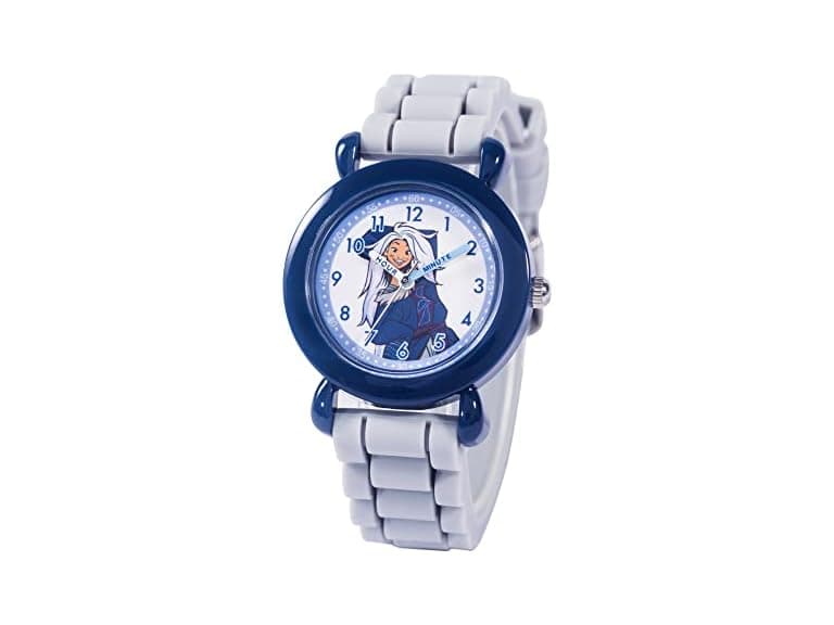 Disney Kids Raya Watch Blue Bezel White Strap - Image 1
