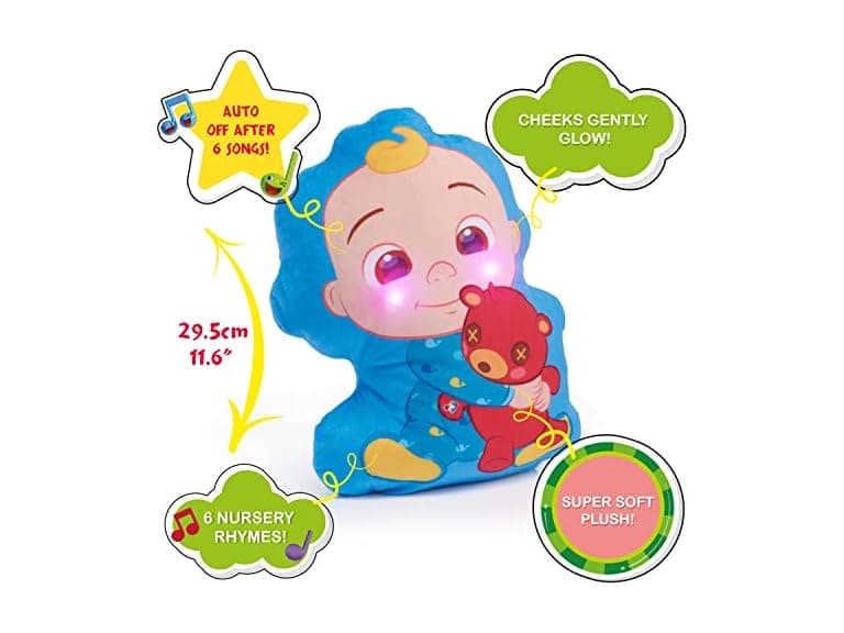 WOW! STUFF CoComelon Toys JJ Musical Sleep Soother - Image 1