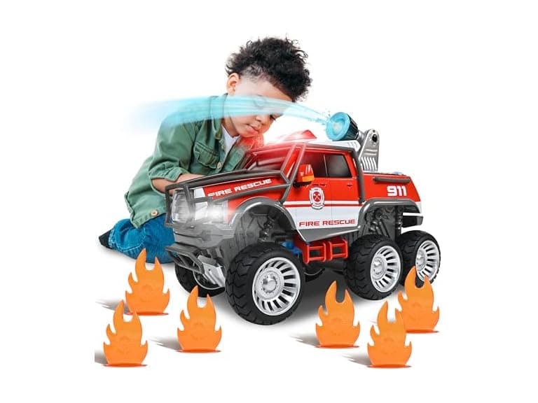 Sunny Days 14" Firetruck Toy - Image 1