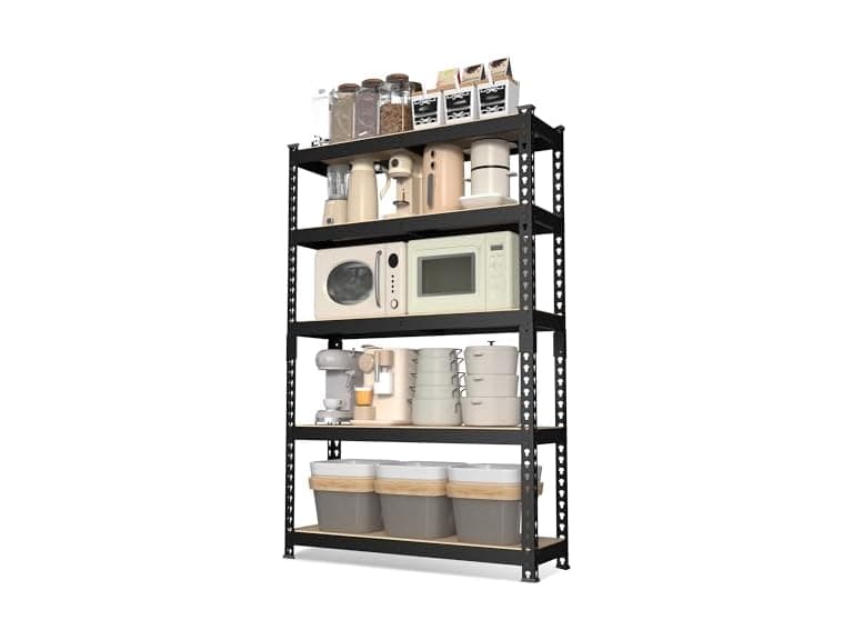 WORKPRO 5-Tier Steel Shelf 27x11x60 - Image 1