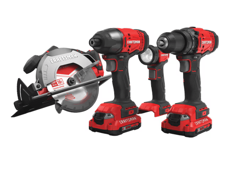 CRAFTSMAN  CMCK401D2 20V 4 Tool Combo Kit - Image 1