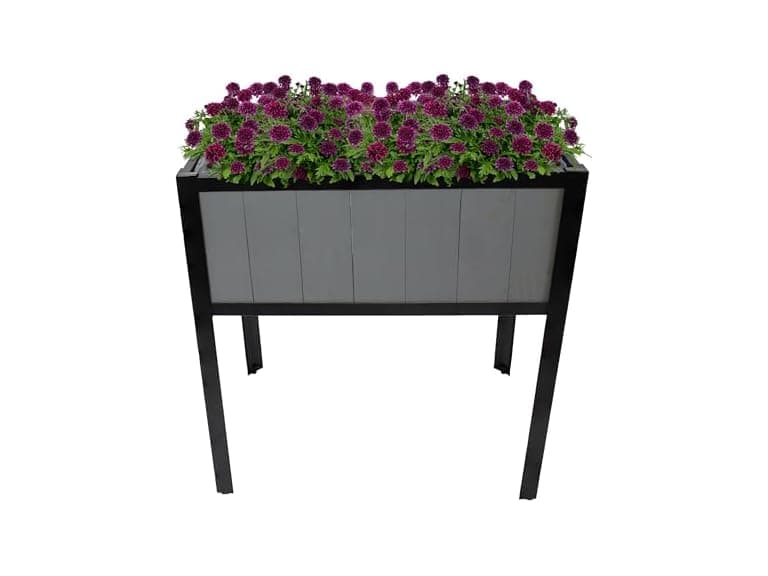 Sunnydaze NPH-465 Steel-Framed Garden Bed - Image 1