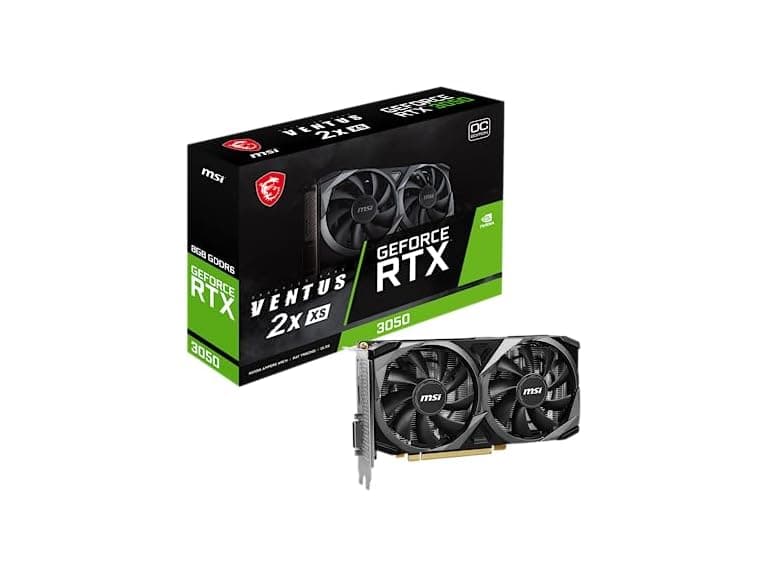 MSI Geforce RTX 3050 Ventus 2X Xs 8G - Image 1