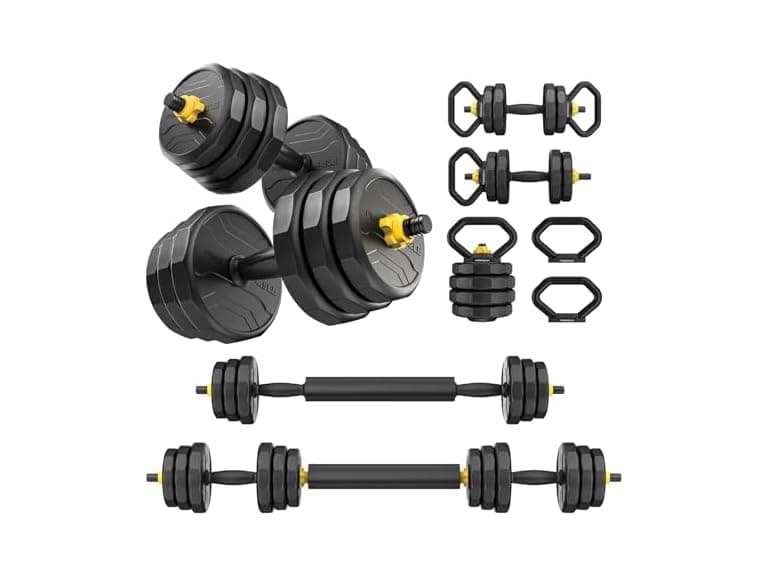 FEIERDUN Adjustable Dumbbells Set – 68lbs - Image 1