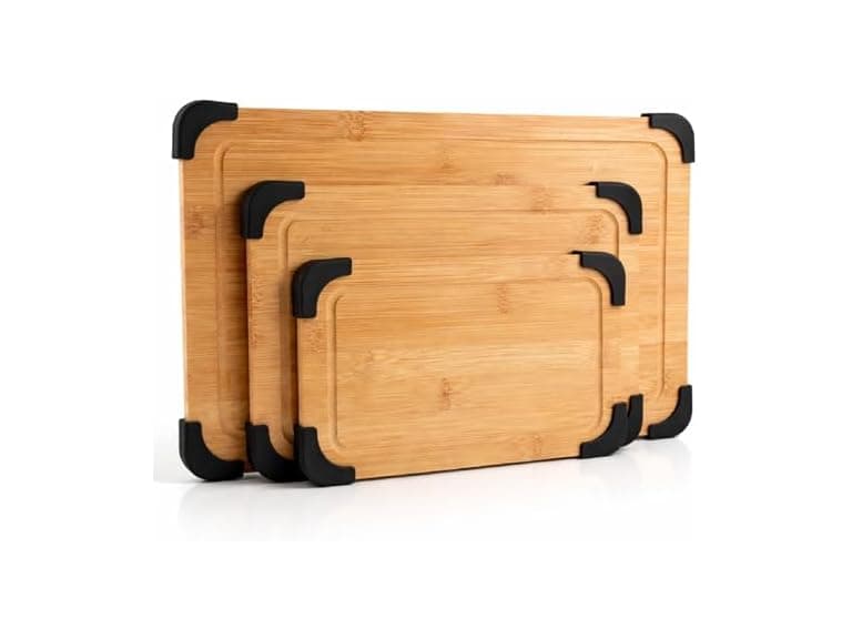 COOK WITH COLOR Non-Slip Cutting Board Set  - Image 1
