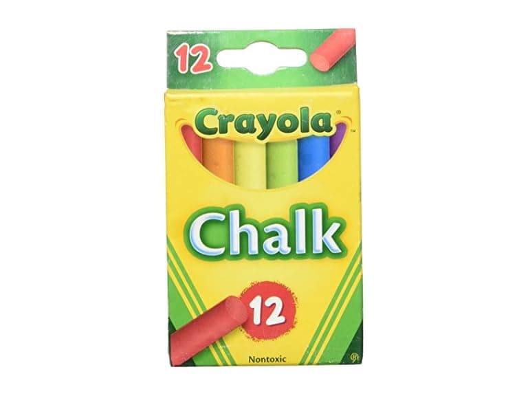 Crayola Multi Color Childrens Chalk, 12 per Pack - Image 1