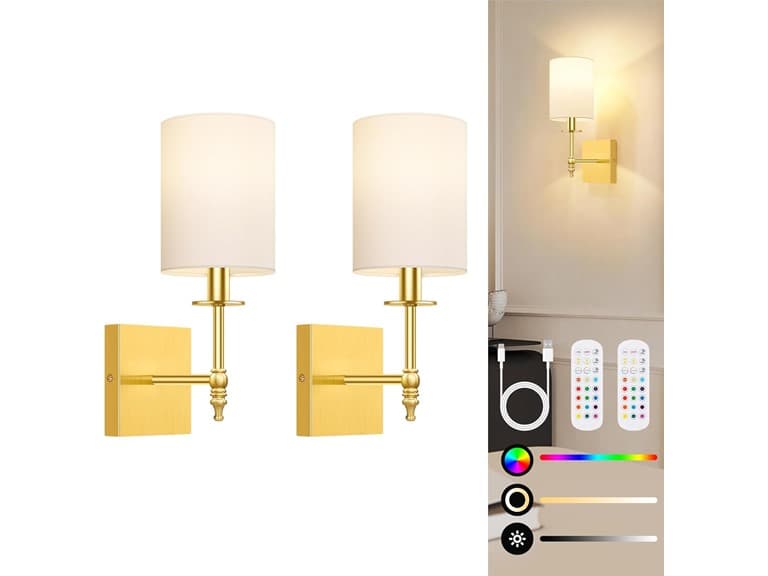 Bosceos 2-Pack Wall Sconces - Image 1