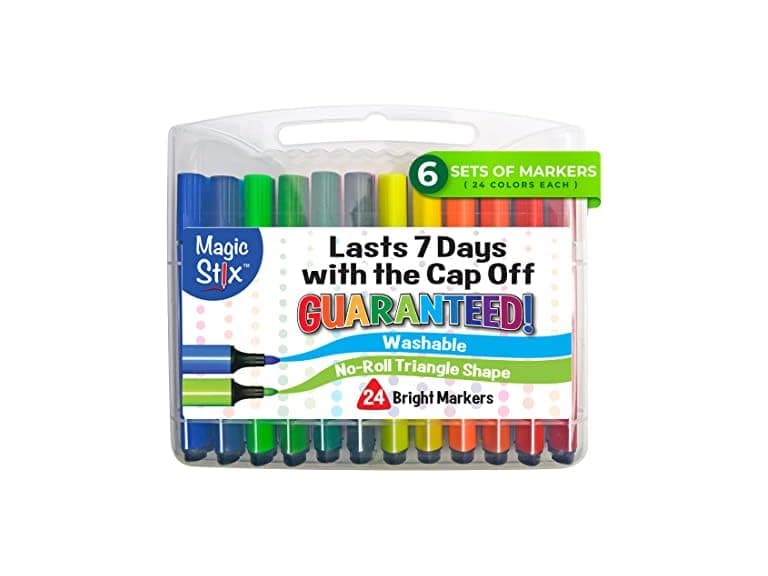 The Pencil Grip Magic Tri Stix Markers 24 colors - Image 1