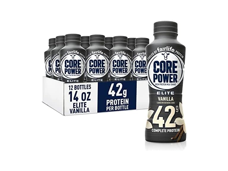 Core Power Elite High Protein Shake, Vanilla 12 Pack - Image 1
