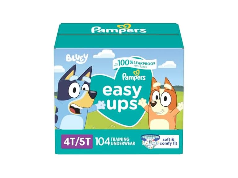 Pampers Easy Ups 4T-5T 104ct - Image 1