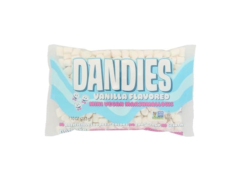 1PK Dandies Mini Vegan Marshmallows, 10 oz - Image 1