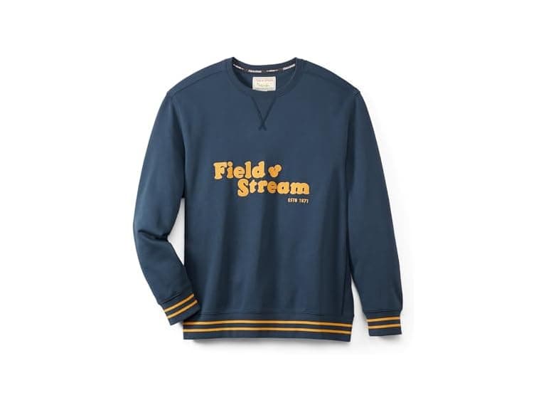 Field & Stream Tackle Twill French Terry Crewneck - Image 1