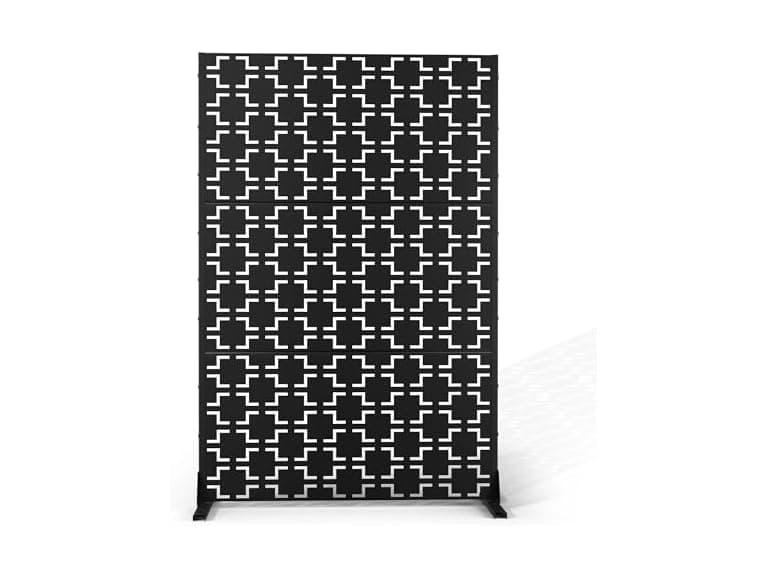 Metal Privacy Screen Outdoor 72 H 47 W - Image 1