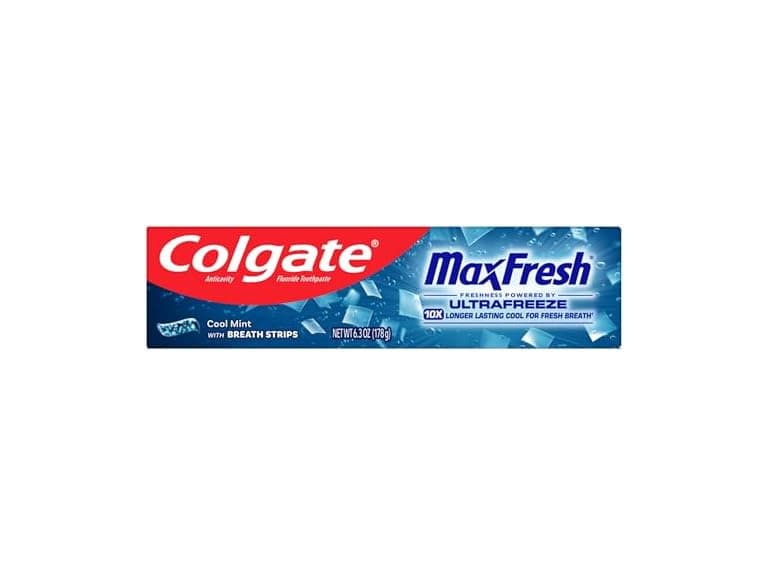 Colgate MaxFresh Cool Mint Toothpaste 6.3oz - Image 1