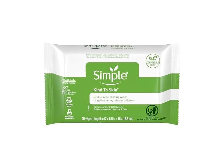 Simple Kind to Skin Cleansing Wipes - Image 1