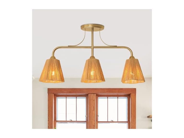 Parrot Uncle Boho Semi-Flush Mount Light - Image 1