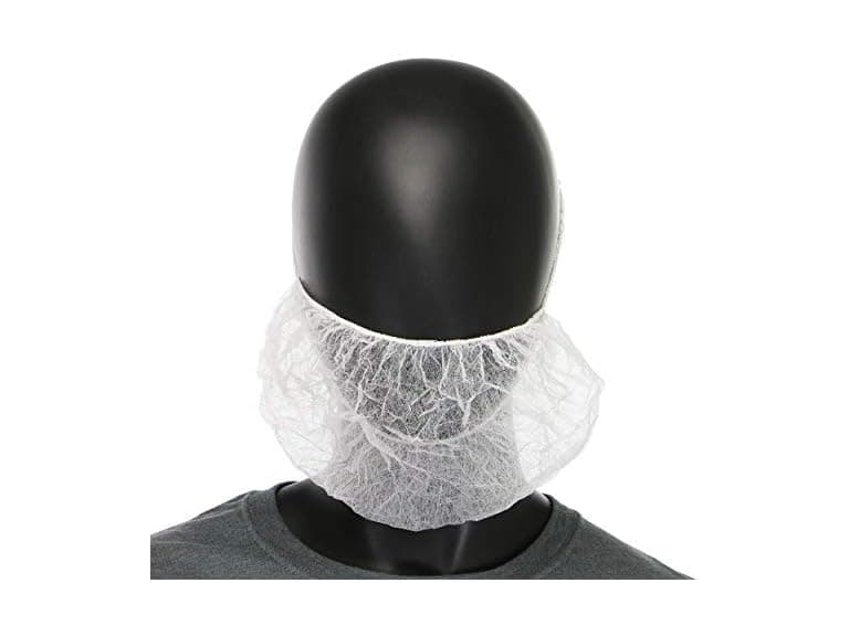 PIP UBC-500 OS SBP WHITE BEARD COVER, CASE OF 500 White - Image 1