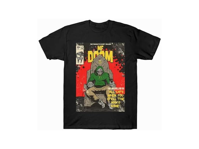 MF Doom Shirt Poster Tshirt - Image 1