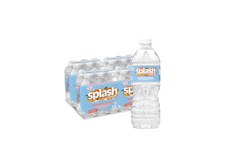 24PK SPLASH REFRESHER Flavored Water, Orange - Image 1