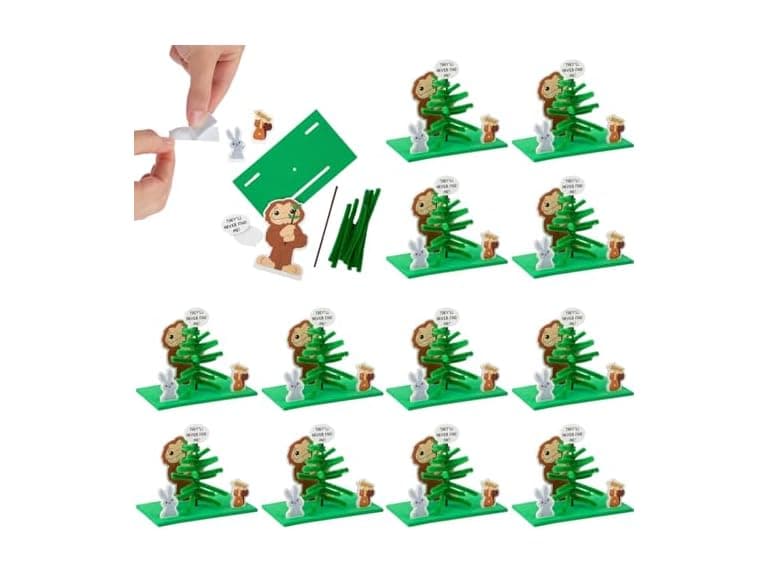 Fun Express 3D Bigfoot Craft Kit 12-Pack - Image 1