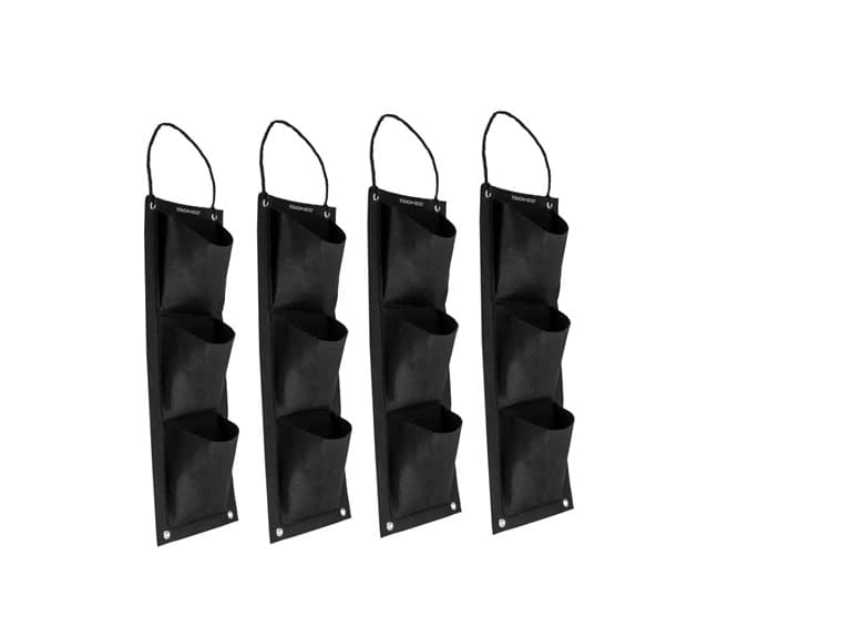 3 Pocket Hanging Planter Bag- 4 Pk - Image 1