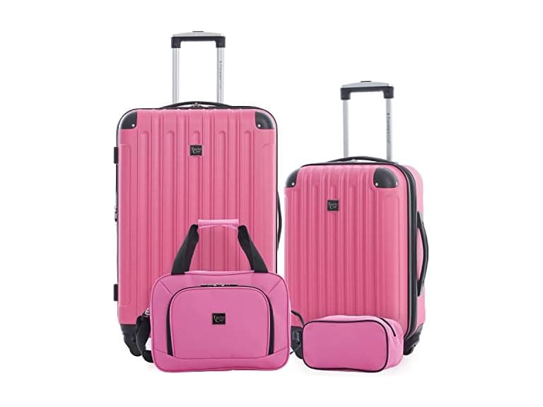 Travelers Club Midtown 4 Piece Luggage Set