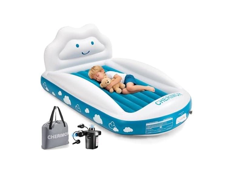 CHERIMOR Inflatable Toddler Travel Bed - Image 1