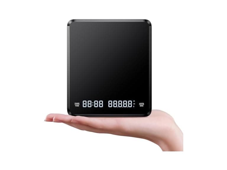 Rechargeable Mini Coffee Scale with Timer - Image 1