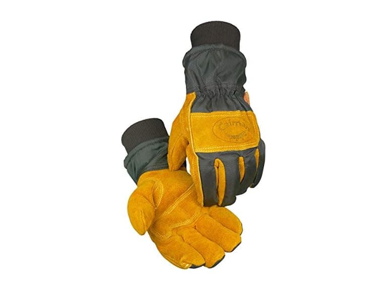 Caiman 1352-4 Cowhide Leather Palm Winter Gloves - Image 1