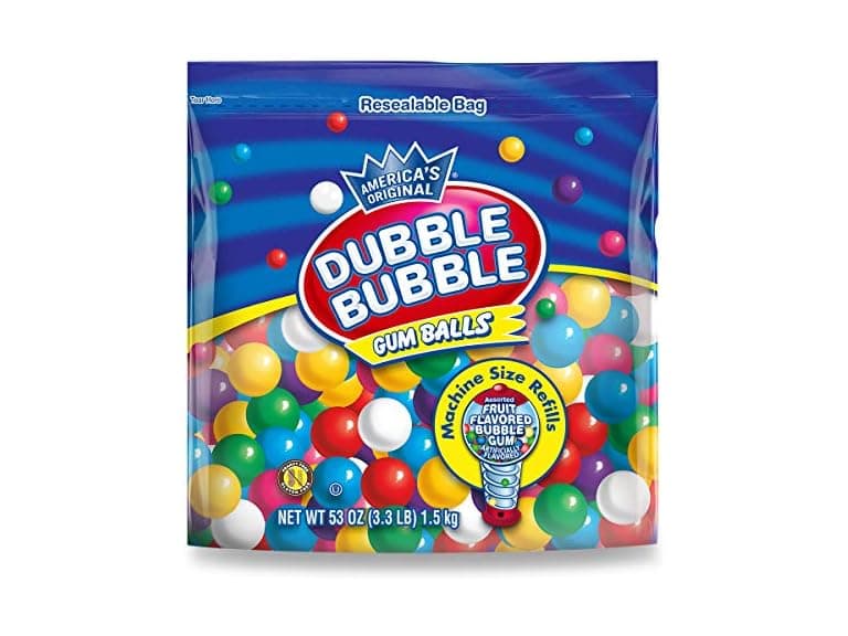 Dubble Bubble Gumball Refill, 3.3lbs - Image 1