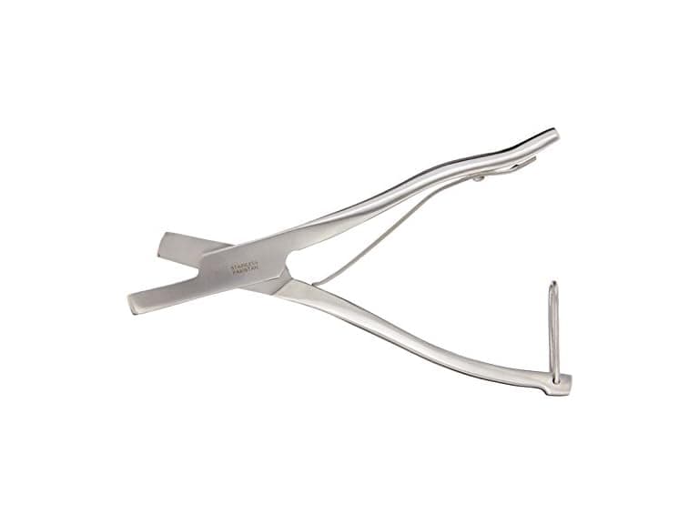 TAMSCO Ear Notcher Medium 7-Inch Stainless Steel - Image 1