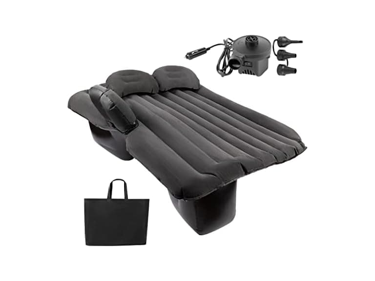 Zone Tech TA0002 Inflatable Car Travel Air Mattress - Image 1