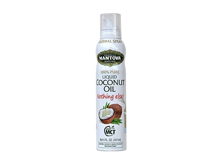 Mantova 100% Coconut Oil Spray 5 oz. Spray Bottle - Image 1
