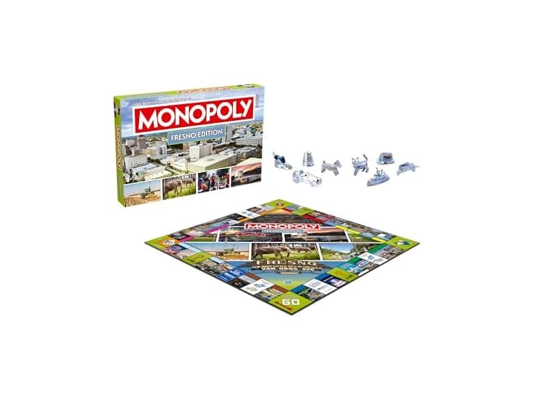 Top Trumps Monopoly Board Game Fresno CA Edition - Image 1