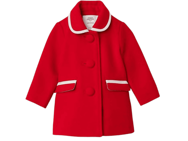 Amazon Essentials x Sofia Grainge Baby Girls Wool Blend Dress Coat - Image 1