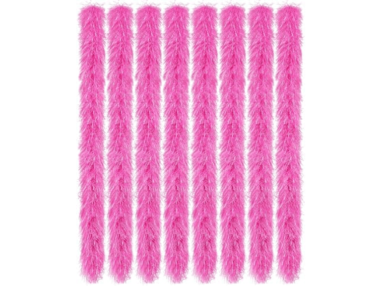 8 Pcs Feather Boas Artificial Fluffy - Image 1