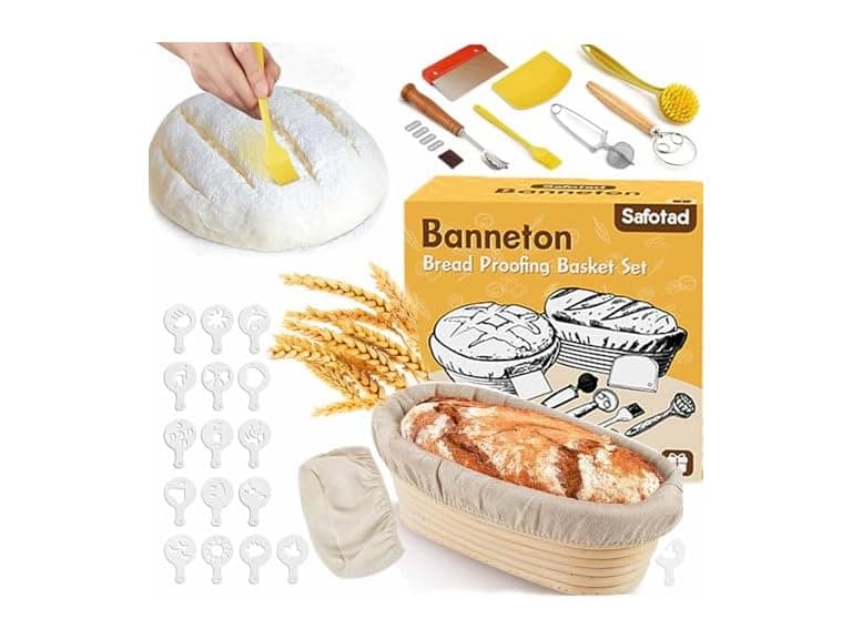 Safotad Oval Banneton Bread Proofing Basket - Image 1