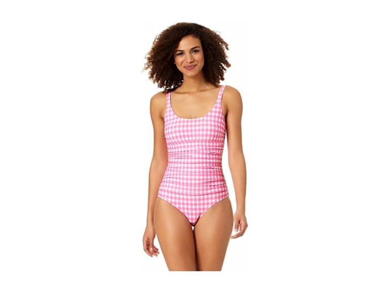 Anne Cole Women (12) Twist Front Shirred One-Piece - Image 1