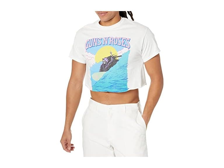 Guns N' Roses Women's Crop Tee - Image 1