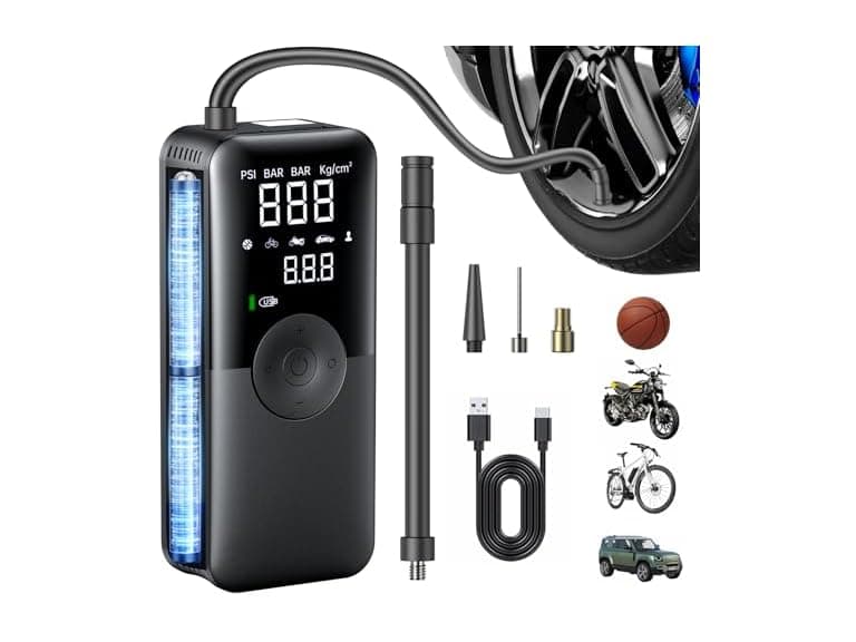 Portable Tire Inflator Air Pump - Image 1