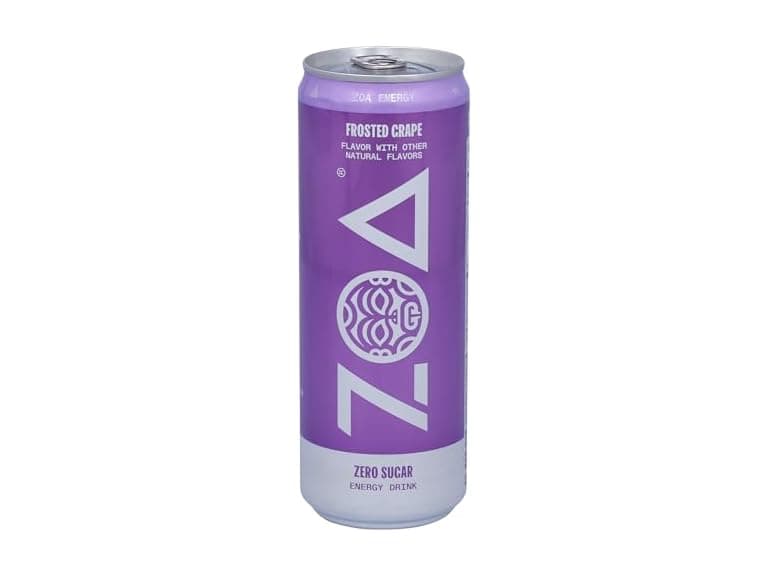 1CT ZOA FROSTED GRAPE ZERO SUGAR 12oz CAN - Image 1